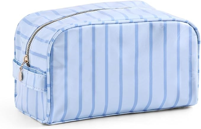 DYSHAYEN Travel Toiletry Bag for Women - Small Clear Coat Toiletry Dopp Kit, Water Resistant Make... | Amazon (US)