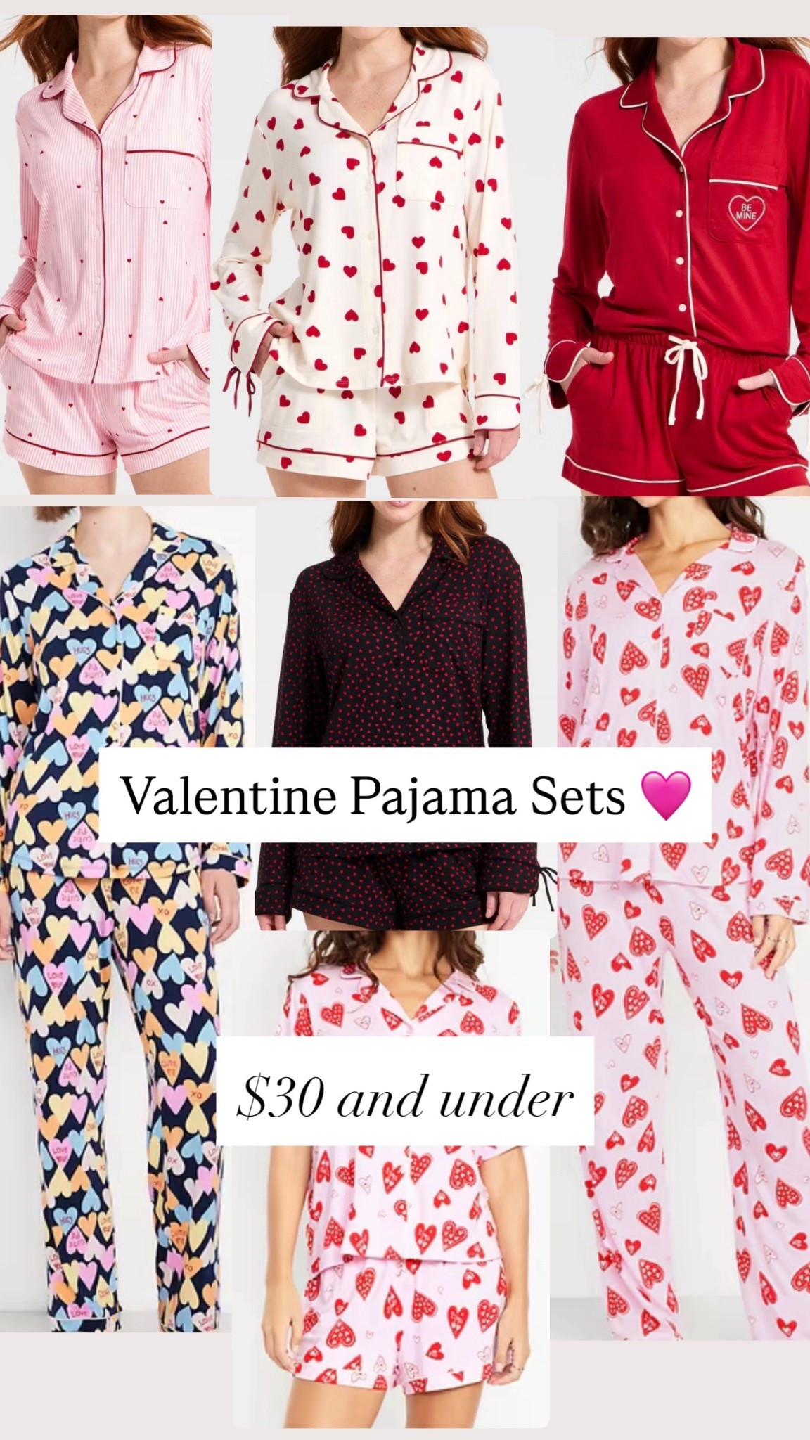 Valentine pajama sets for women 🩷❤️

#LTKootd