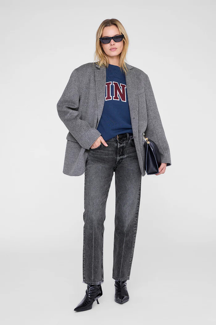 Trenton Sweatshirt Bing - Washed Olive | Anine Bing