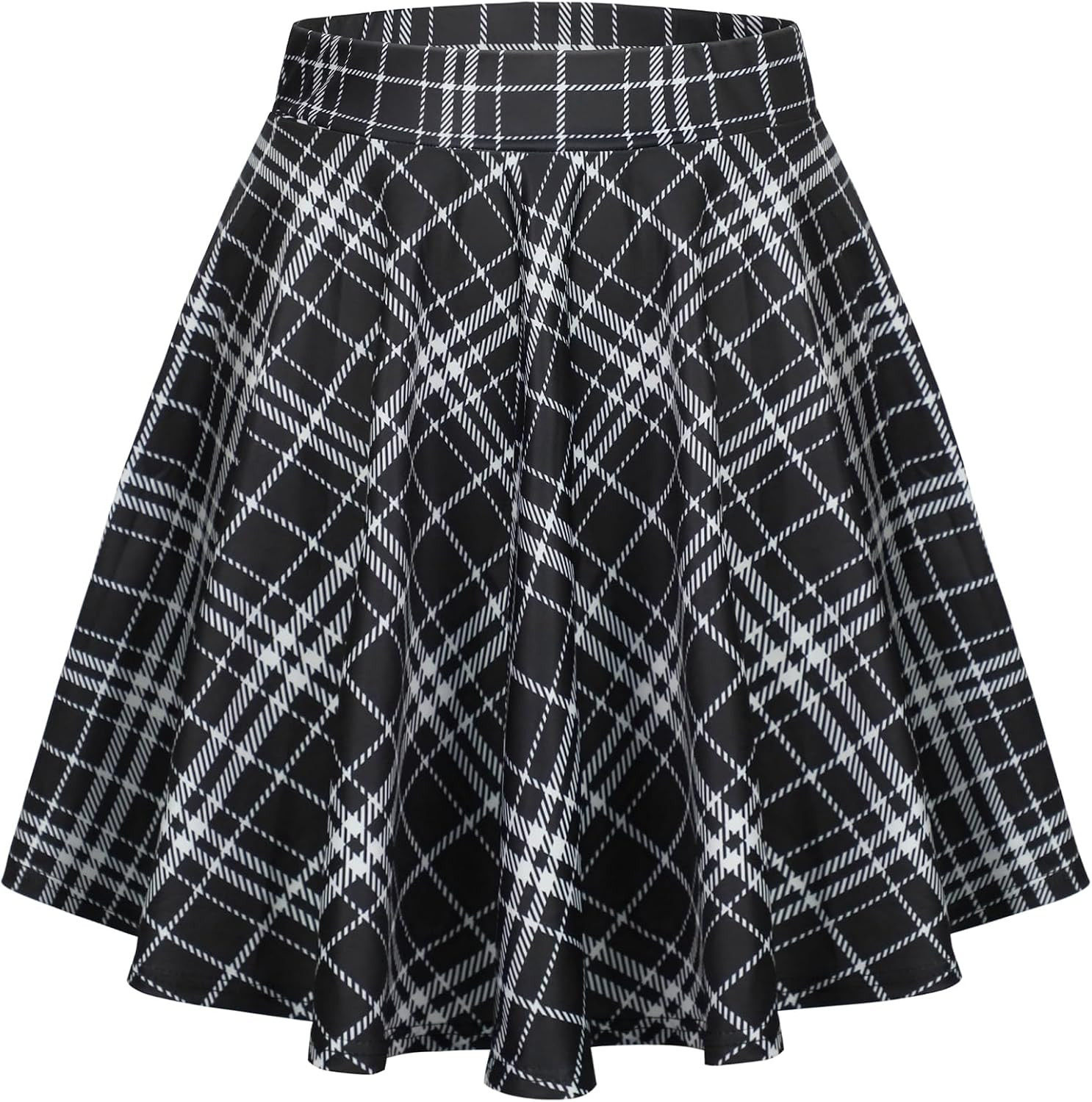 Skirts for Women Summer Pleated Mini Casual Flowy High Waisted Short Skirt | Amazon (US)