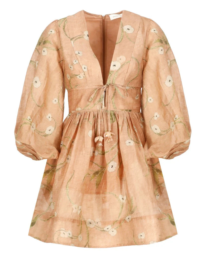 Pink Linen Dress | Shop Simon