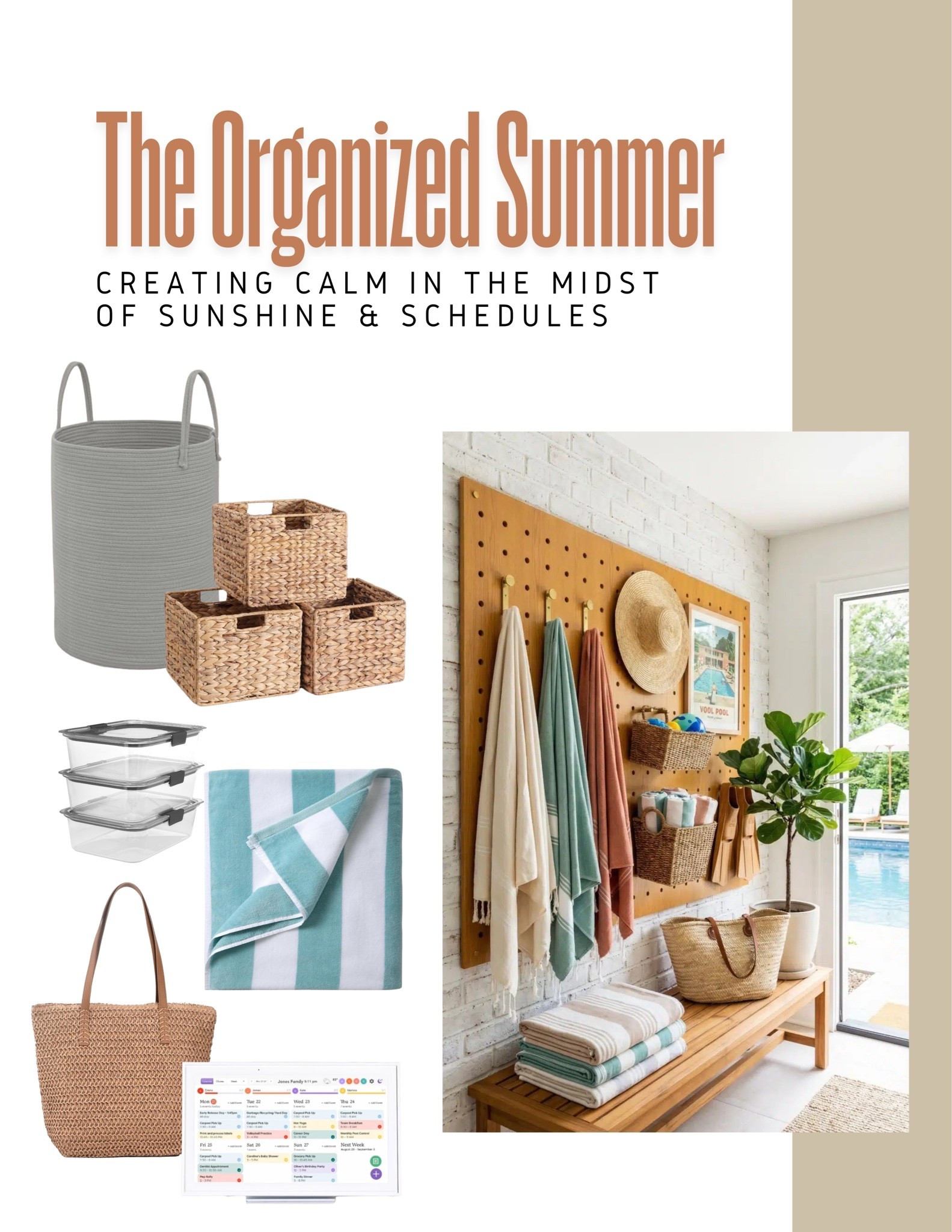 ☀️ Summer Reset ✨

Less clutter. Less searching. More time enjoying the season. 🤍

Sharing my favorite organization finds to create simple systems for busy summer days — from pantry refreshes to drop zones, storage solutions & everyday essentials.

Shop my summer organization favorites here 🤍

#LTKHome #LTKFinds #HomeOrganization #SummerRefresh

#LTKHome #LTKSeasonal #LTKmomlife