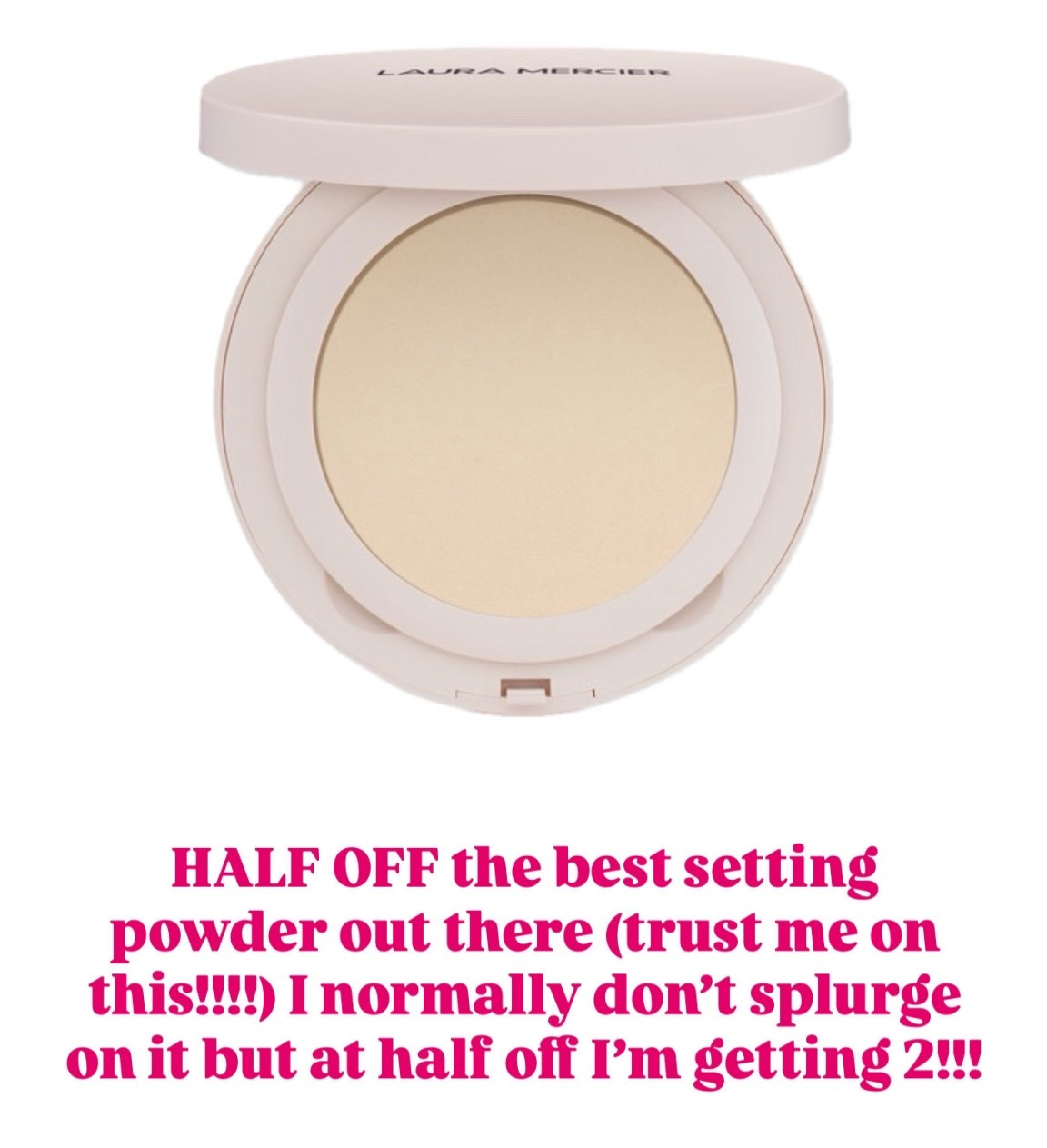 Half off on Sunday 3/8 only!!! The best setting powder out there. At $52 I normally don’t splurge but now I’m grabbing 2 at half off!!! So so good. 

#LTKSaleAlert #LTKBeauty