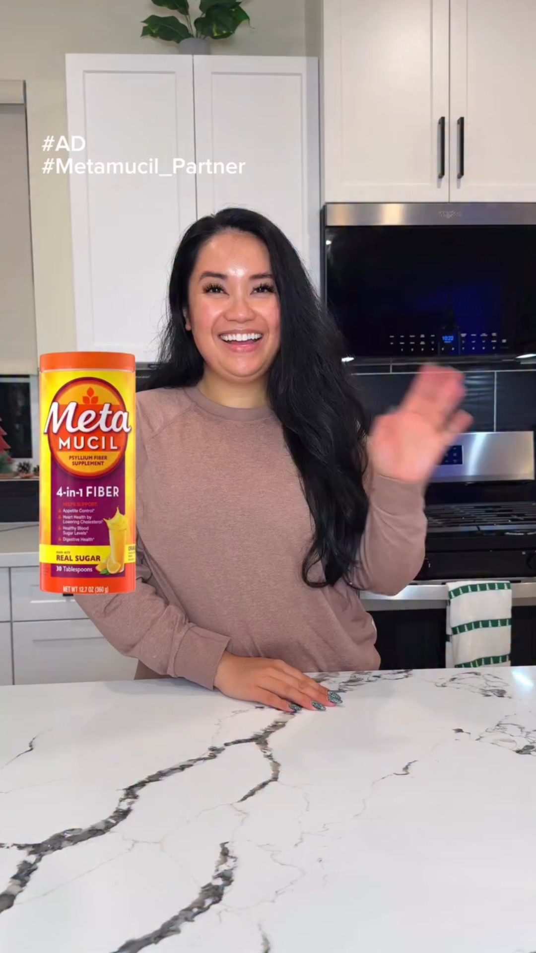 #ad #Metamucil_Partner
Digestive health starts with fiber*. Fiber is an essential nutrient that supports digestive health and overall wellness, yet 90% of Americans don’t get enough fiber from diet alone. Metamucil is the #1 doctor-recommended fiber supplement made with plant-based psyllium fiber, designed for daily use. Taken consistently, Metamucil supports digestive health*, appetite control*, healthy blood sugar levels*, and heart health by lowering cholesterol†—making fiber a foundational part of a balanced wellness routine. @metamucil 

*These statements have not been evaluated by the Food and Drug Administration.
This product is not intended to diagnose, treat, cure, or prevent any disease.

†Diets low in saturated fat and cholesterol that include 7 grams of soluble fiber per day from psyllium husk, as in Metamucil, may reduce the risk of heart disease by lowering cholesterol. One serving of Metamucil has 2.4 grams of this soluble fiber.