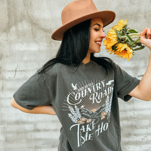 Country Roads Take Me Home Tee | Mountain Moverz