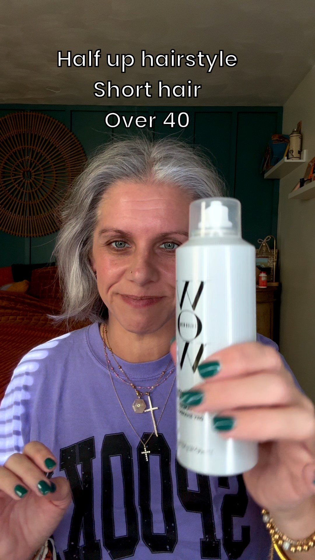 How I style my short hair with a half up hairstyle over 40! These 2 styling products are a must for short fine thin hair! 

#LTKOver40 #LTKStyleTip #LTKBeauty