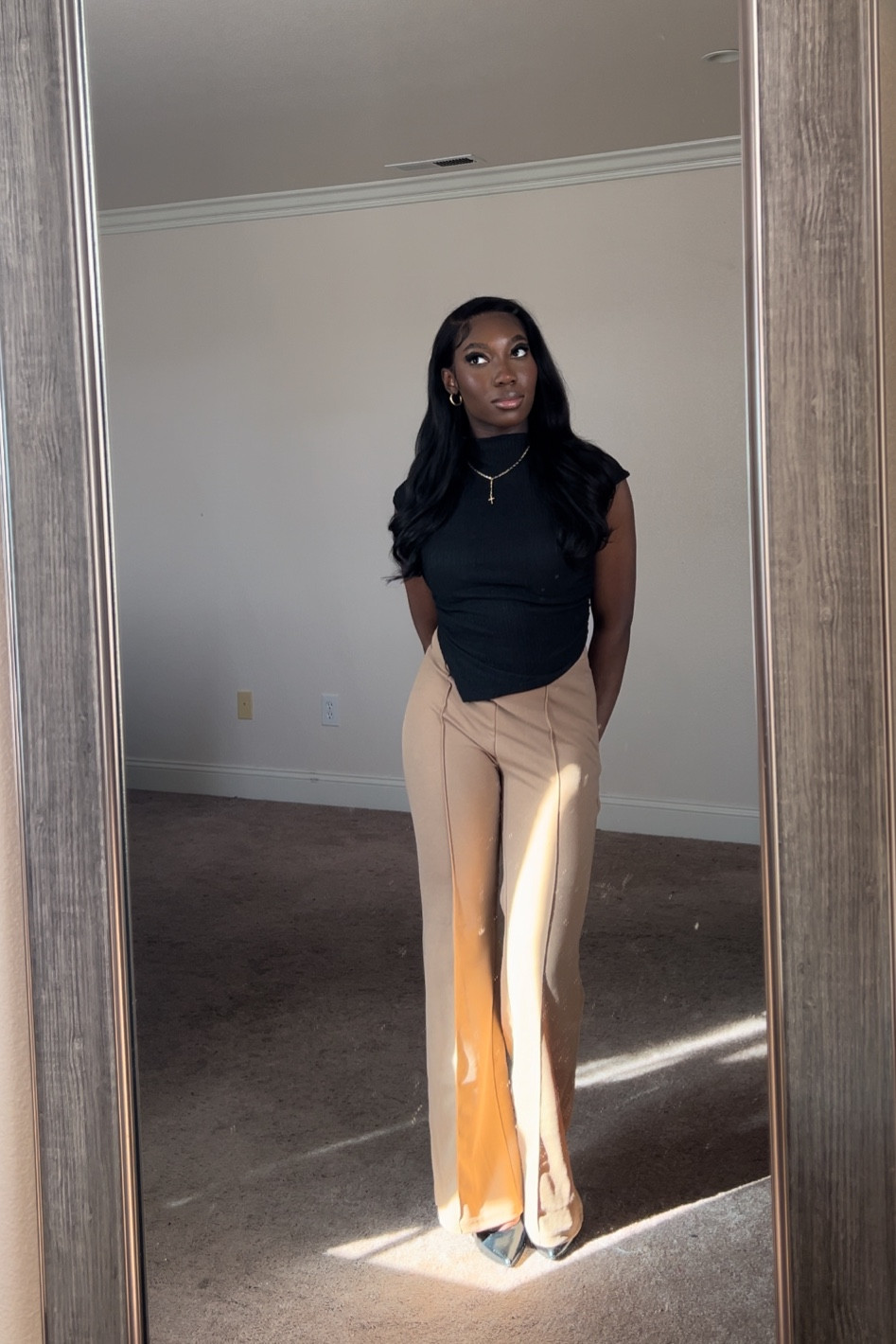 Tan and black outfit 🖤

#LTKU #LTKFindsUnder50 #LTKStyleTip