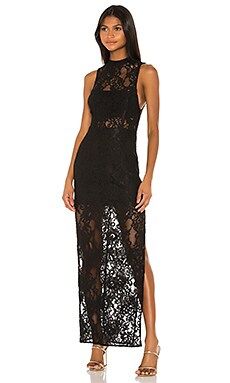 Lovers + Friends Ramona Lace Gown in Black from Revolve.com | Revolve Clothing (Global)