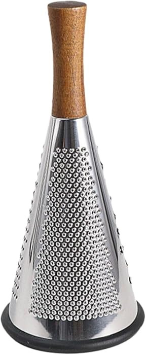 Ciieeo Manual Cheese Grater Cone-Shaped Stainless Steel Kitchen Gadget with Ergonomic Handle for ... | Amazon (US)