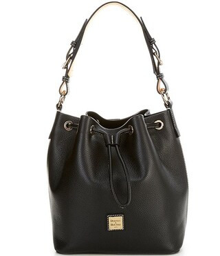 Lucca Leather Drawstring Shoulder Bucket Bag | Dillard's