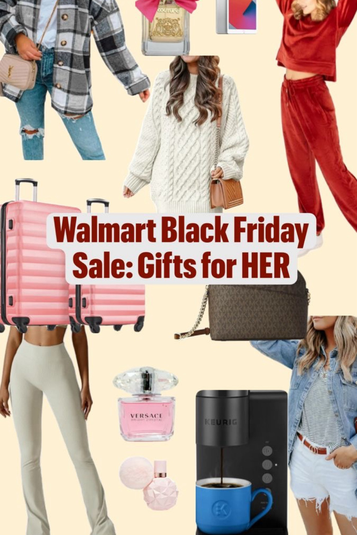 Shop for HER at Walmart this Black Friday! 70-80% off luggage, women’s clothing, designer perfumes, & bags! 

#LTKCyberWeek