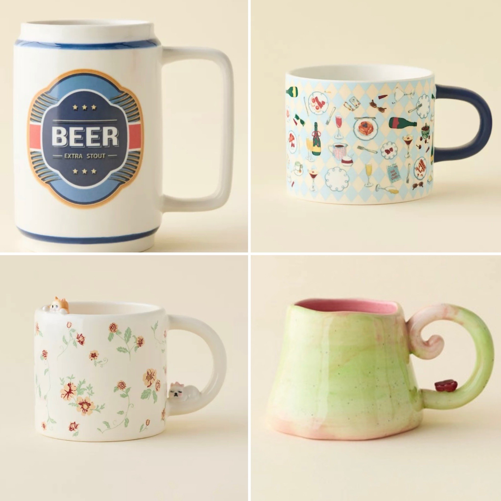 PEEKABOO MUGS
