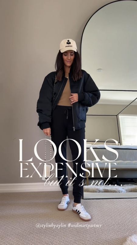 This jacket looks expensive but is under $40! I’m just shy of 5-7” wearing the size small  and XS joggers
@Walmart  #WalmartPartner  #stylinbyaylin

#LTKstyletip #LTKfindsunder100