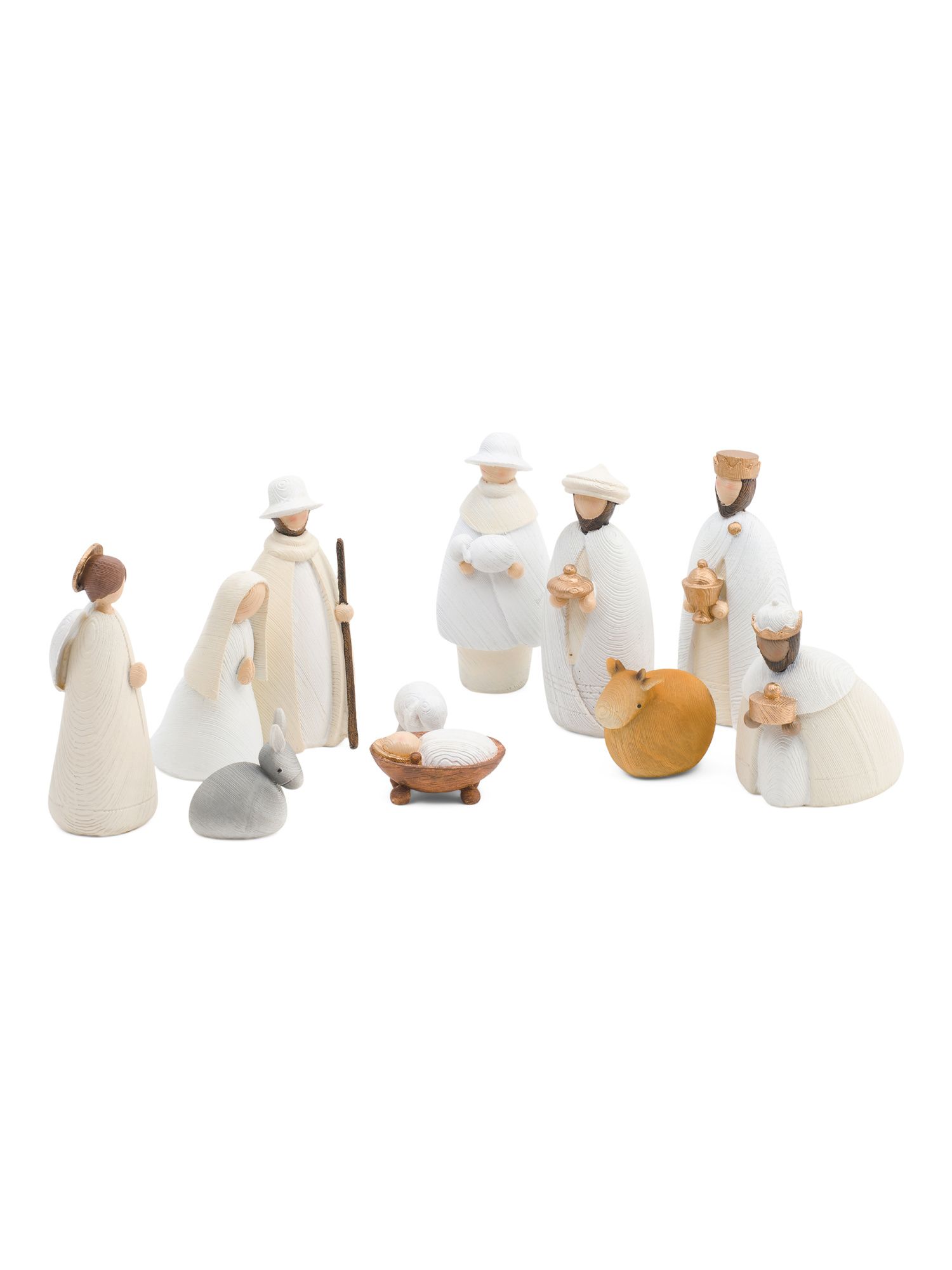Set Of 11 Resin Nativity Set | TJ Maxx