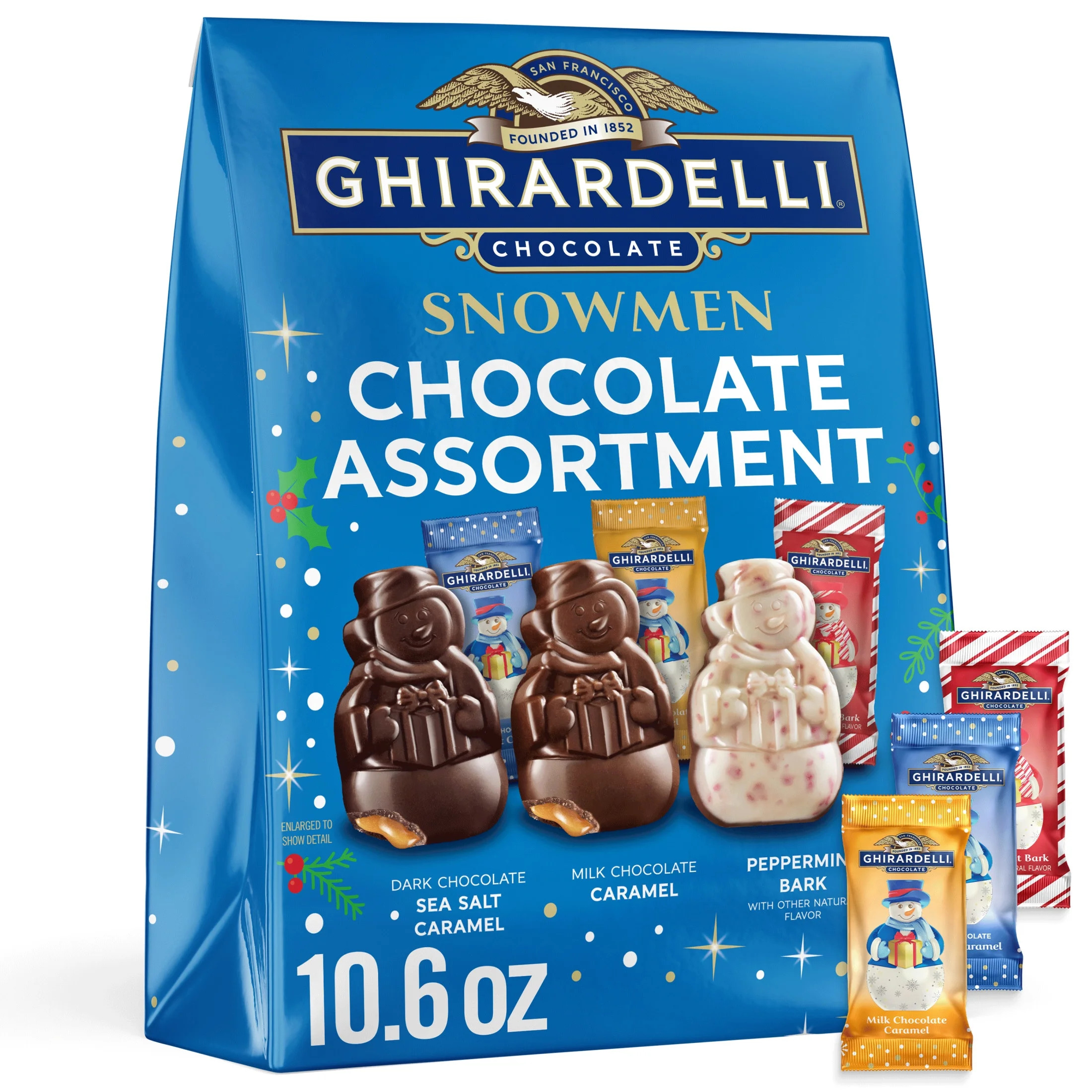 GHIRARDELLI Limited Edition Snowmen Chocolate Assortment, 10.2 oz Bag | Walmart (US)