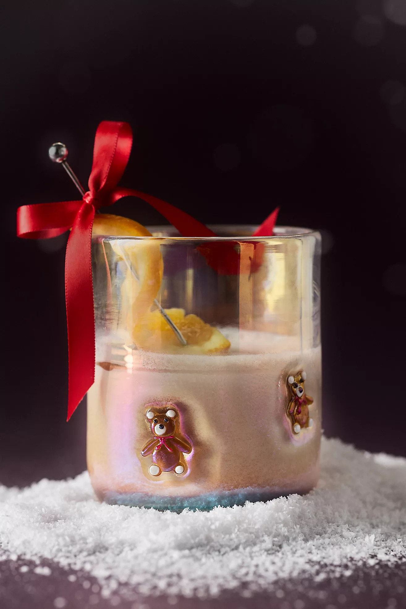 Festive Lustered Icon Juice Glass | Anthropologie (US)