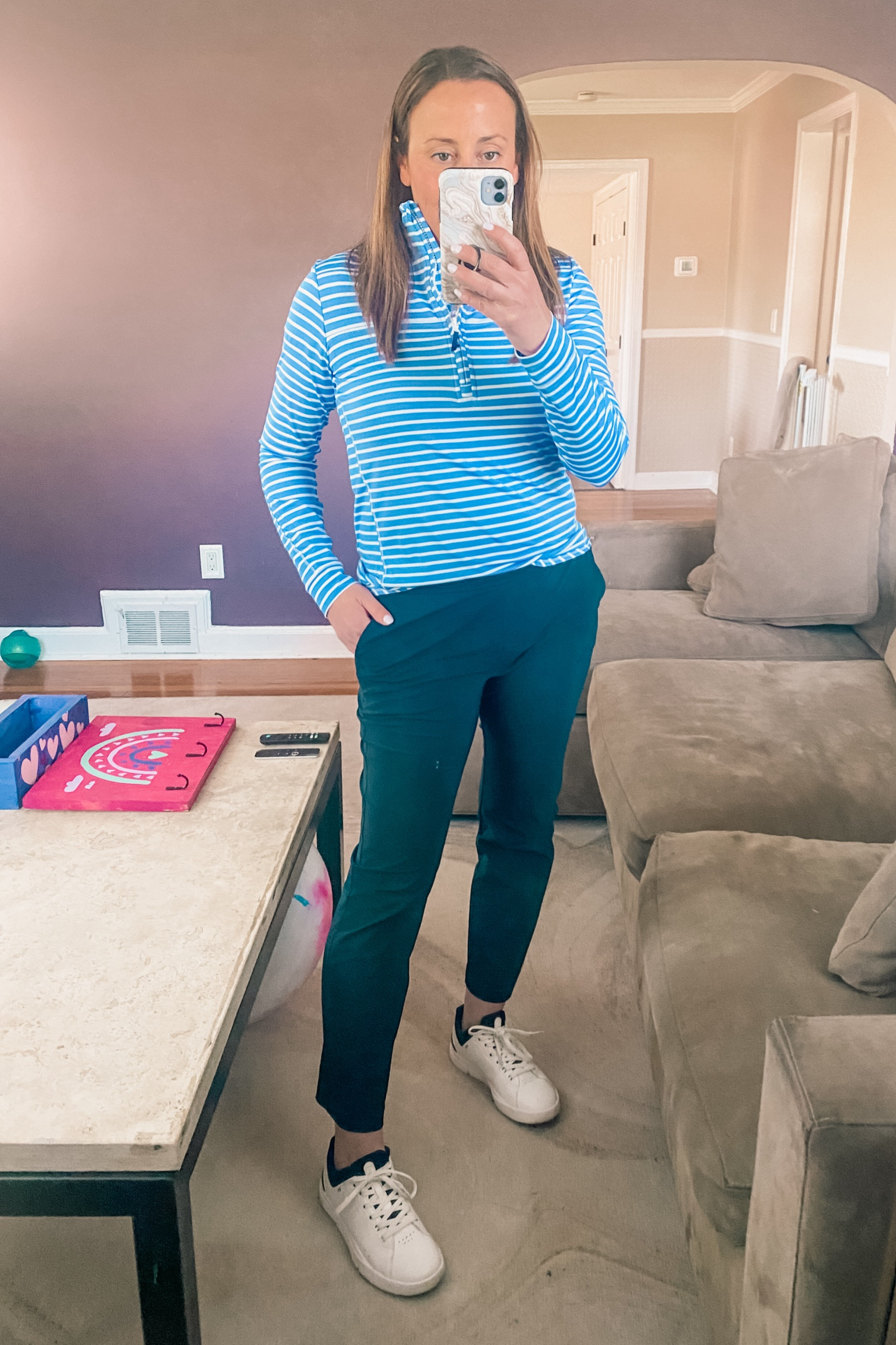 Lounge, school drop off look, fall outfit, lounge pants, vineyard vines 1/4 zip pullover. Casual lounge outfit  

#LTKFindsUnder100 #LTKWorkwear

#LTKActive #LTKFindsUnder100 #LTKOver40
