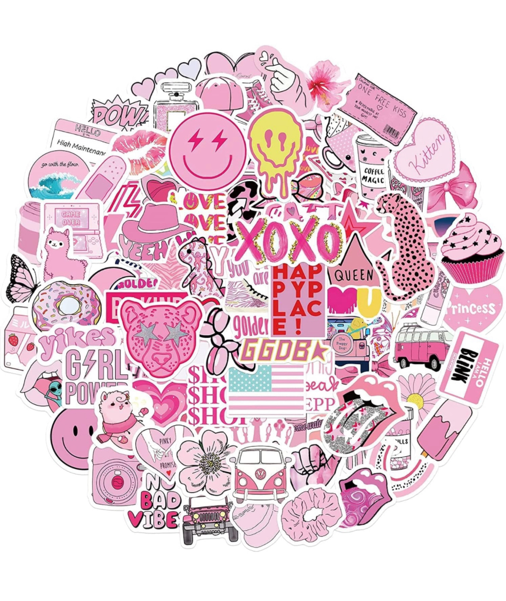 the cutest pink sticker pack

#LTKFindsUnder100