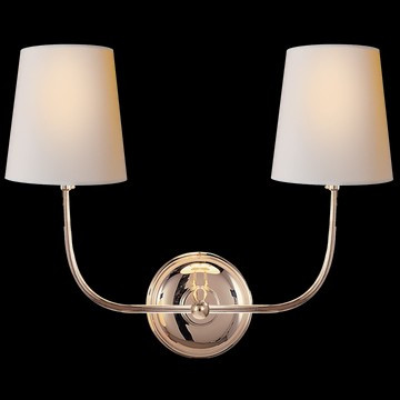 Vendome Double Sconce in Various Colors | Burke Decor