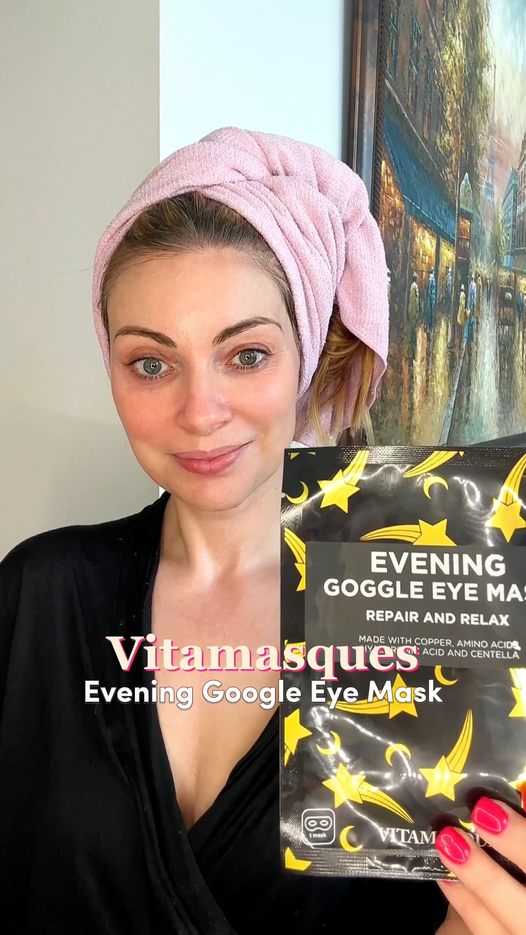If you need a fast refresh after a long flight or a stressful week, this goggle mask is unbeatable for instant cooling and deep eye-area hydration! 💤 Pop it on while relaxing in bed to soothe tired eyes and smooth out dehydration lines effortlessly. Great to pack in your carry-on or weekend tote for on-the-go pampering! Fun gift idea for your favorite travel buddy ✈️ #LTKunder50 #LTKfit #TravelSkincare #EyeMask #BeautyEssentials #GlowOnTheGo #MustHaves 

#LTKselfcare #LTKBeauty