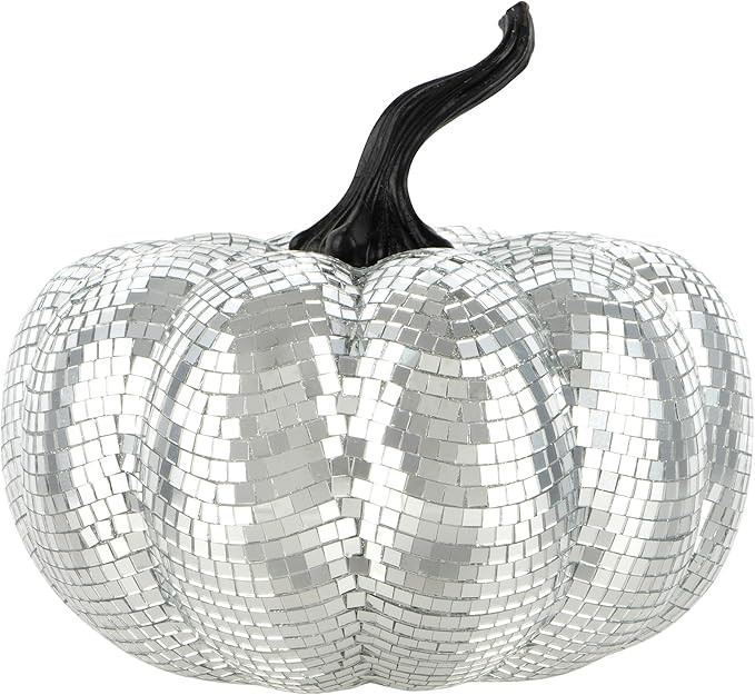 Ashland 8" Disco Ball Pumpkin Tabletop Décor Halloween Decorations for Home | Amazon (US)