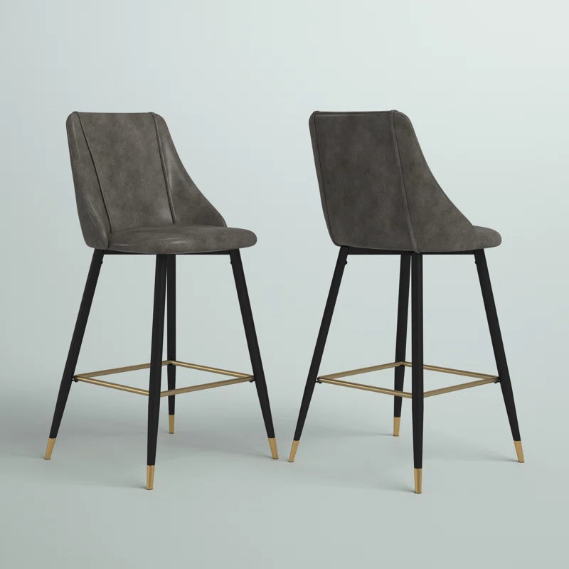 Bourke 25.2" Counter Stool (Set of 2) | Wayfair Professional