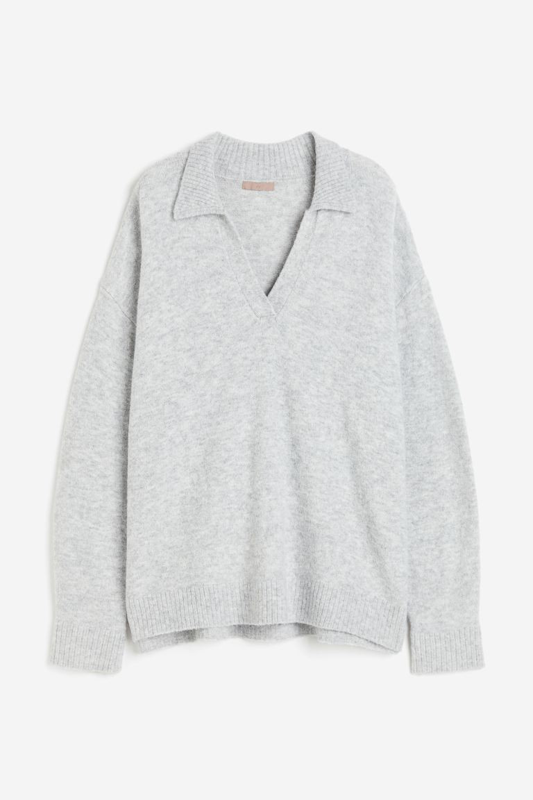 Long polo jumper | H&M (UK, MY, IN, SG, PH, TW, HK)