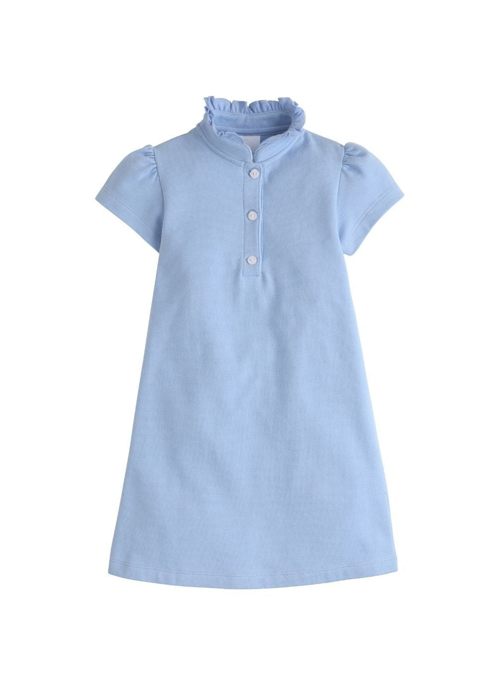 Little English Hastings Polo Dress - Light Blue | JoJo Mommy