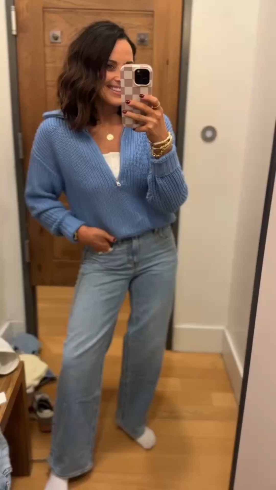 The cutest knit layering sweater for spring from American Eagle! Aprilwilks VintagePickin women’s American Eagle new arrivals knit sweater womens knit sweater American Eagle spring arrivals 

#LTKootd #LTKFindsUnder100 #LTKFindsUnder50