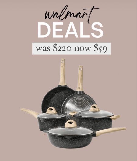 Walmart deals now $59 pot set

#LTKStyleTip #LTKSaleAlert #LTKHome