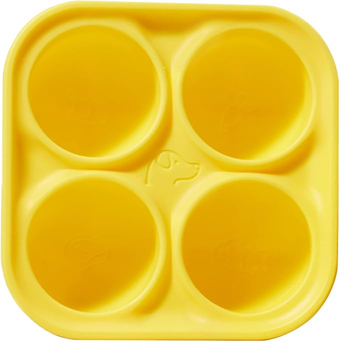 WOOF Pupsicle Treat Tray Mold, Small 10-25 lbs, Silicone Molds for Dog Treats, Dishwasher Safe, R... | Amazon (US)