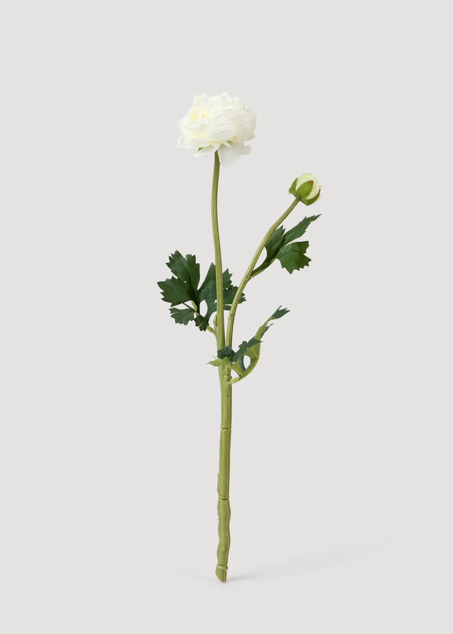 Ranunculus Stem in White | Permanent Artificial Flowers | Afloral | Afloral