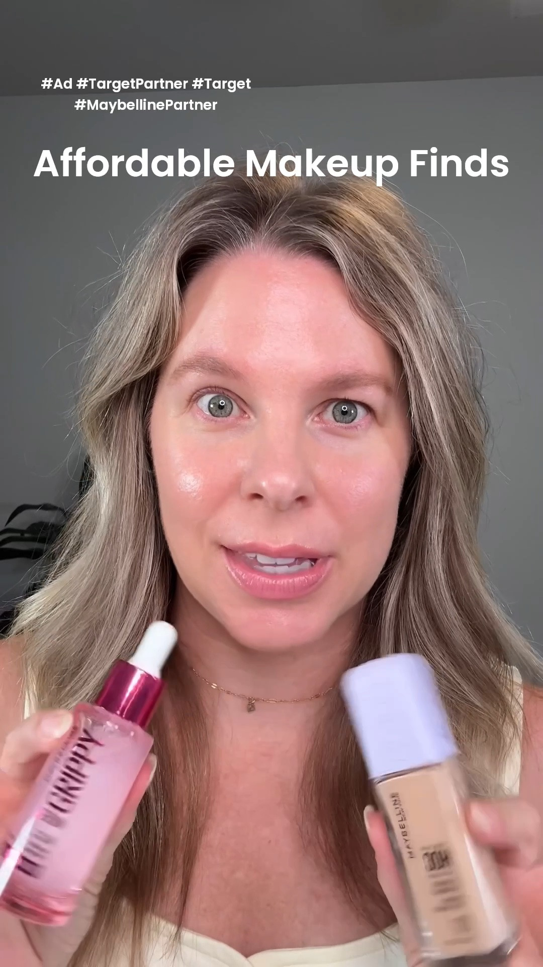 #AD If you're on the hunt for affordable makeup that actually looks good on mature skin...this is for you. 🙋‍♀️✨

As a 41-year-old mom of two, I don't have time for products that don't perform. That's why I was so excited to partner with @Target  and @Maybelline to share a few products I've genuinely been reaching for.

The Grippy Serum Primer + Lumi Matte Foundation have been such a great combo for me. My makeup looks fresh, my skin feels hydrated, and I get that lightweight, natural finish I love.

And let's not forget the Sky High Tubes Mascara...it's officially earned a spot in my everyday routine!

If you're making a Target run, I'd definitely give these a try. You can also shop these in my LTK 💕 @Shop.LTK, #liketkit, on.Itk link (I’ll post the actually link when it’s live)
@Target @TargetStyle @Maybelline
#TargetPartner #Target #MaybellinePartner

#LTKmomlife #LTKBeauty #LTKOver40
