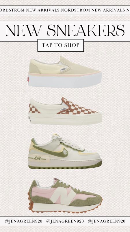 New Sneakers | Nike Sneakers | New Balance Sneakers | Vans | Spring Sneakers 

#LTKshoecrush #LTKfindsunder100 #LTKstyletip