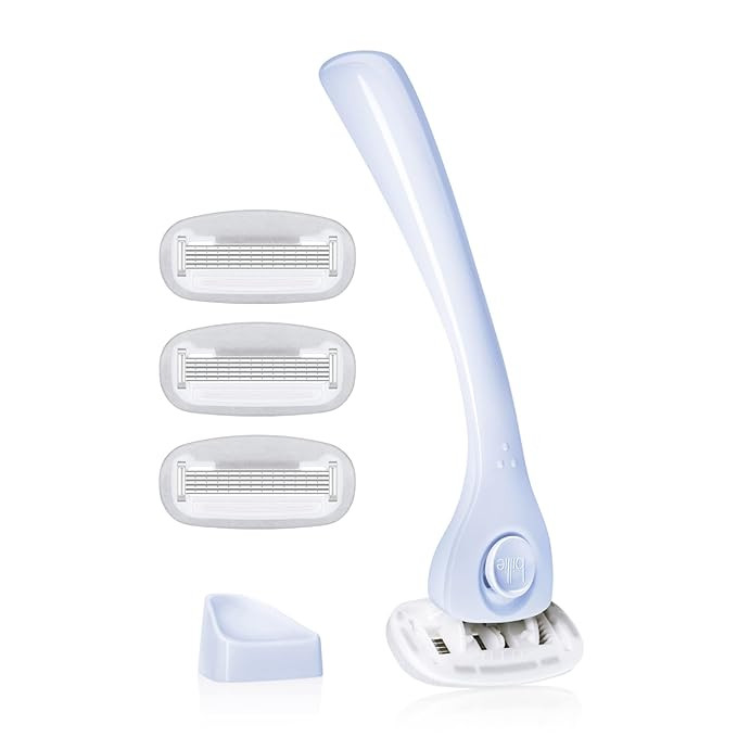 Billie Razors for Women Shave Kit – Women’s Razor + 4 x 5-Blade Razor Refills + Magnetic Hold... | Amazon (US)
