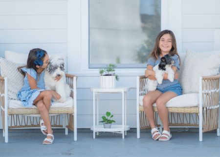 #walmartpartner Walmart Plus Week. Better homes and gardens patio furniture. Serena and Lily dupe. Wicker furniture. Coastal. Natural and white affordable patio  

#LTKsalealert