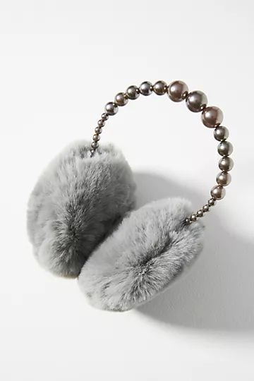 Pearly Fur Earmuff | Anthropologie (US)