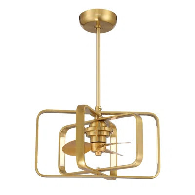 Barkeyville 24" LED Fandelier with Remote Control | Wayfair North America