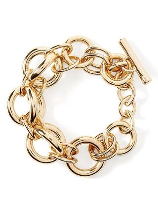 Banana Republic Equestrian Heritage Line Bracelet Size One Size - Gold | Banana Republic US