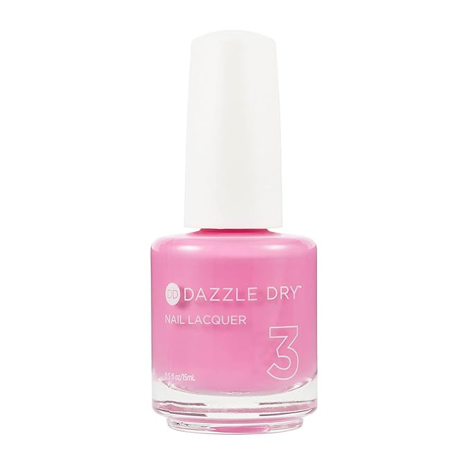 Dazzle Dry Nail Lacquer (Step 3) - Paparazzi Pink - A cool dusty rose pink with purple undertones... | Amazon (US)
