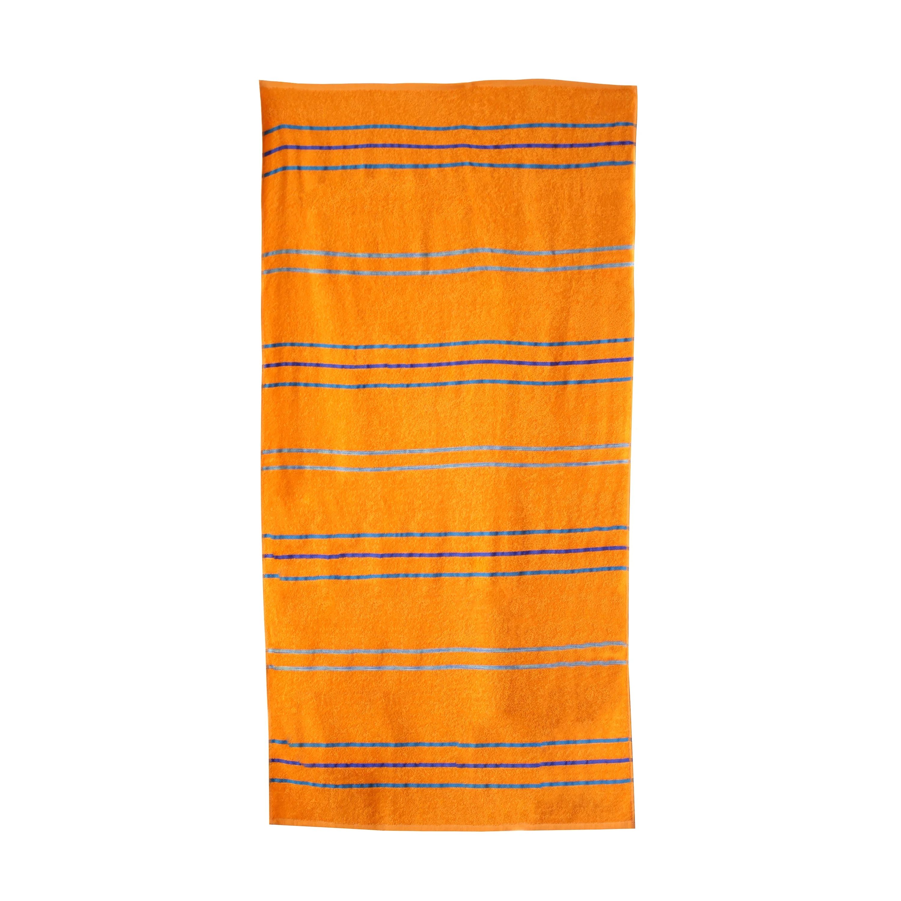 Mainstays Cotton Blend Adult Weft Insert Papaya Juice Beach Towel 28" X 58" | Walmart (US)