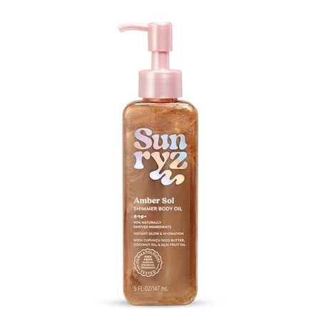 Sunryz Amber Sol Shimmer Body Oil, 5 fl oz | Walmart (US)