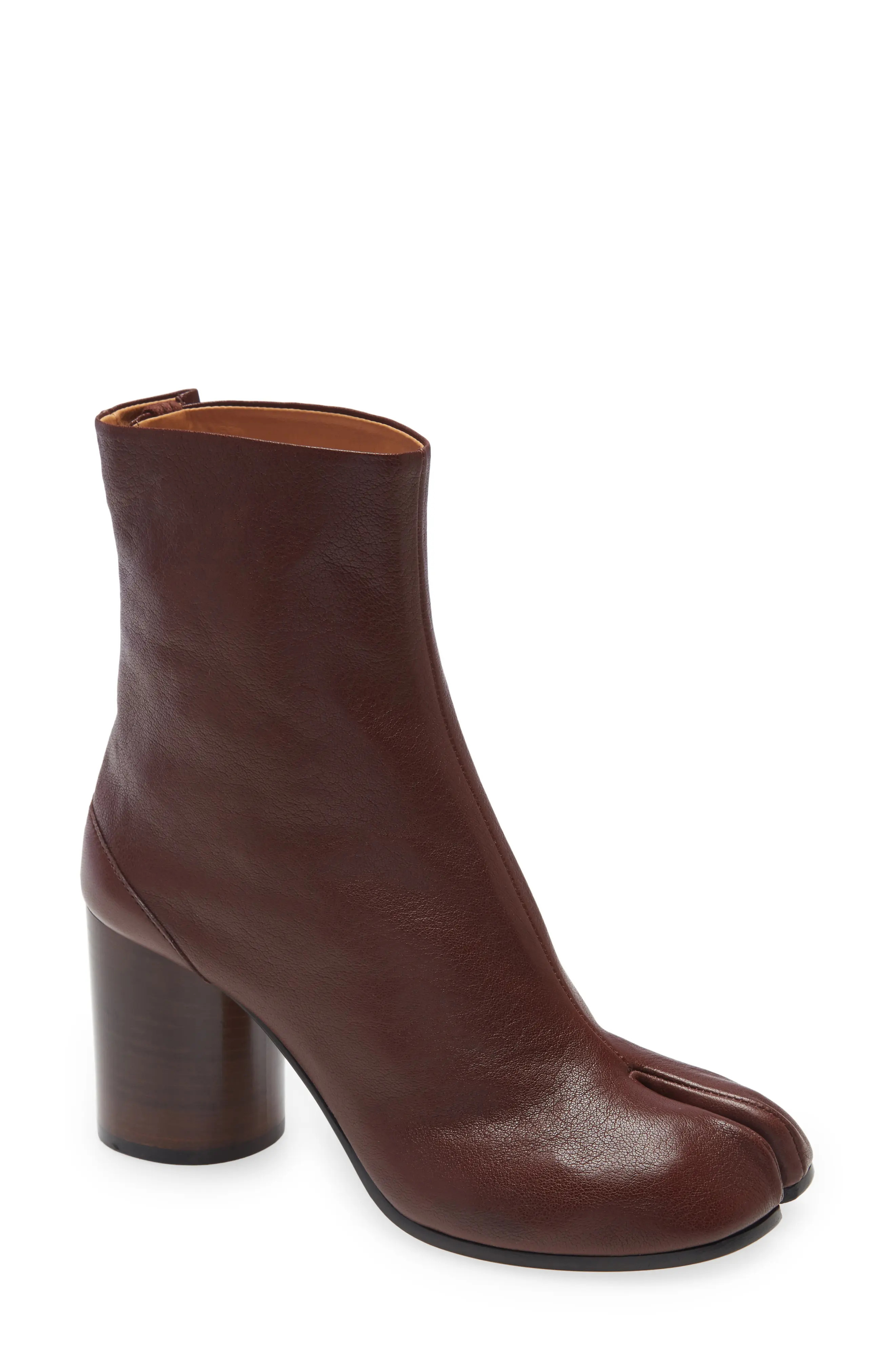 Maison Margiela Tabi Boot in Major Brown at Nordstrom, Size 5Us | Nordstrom