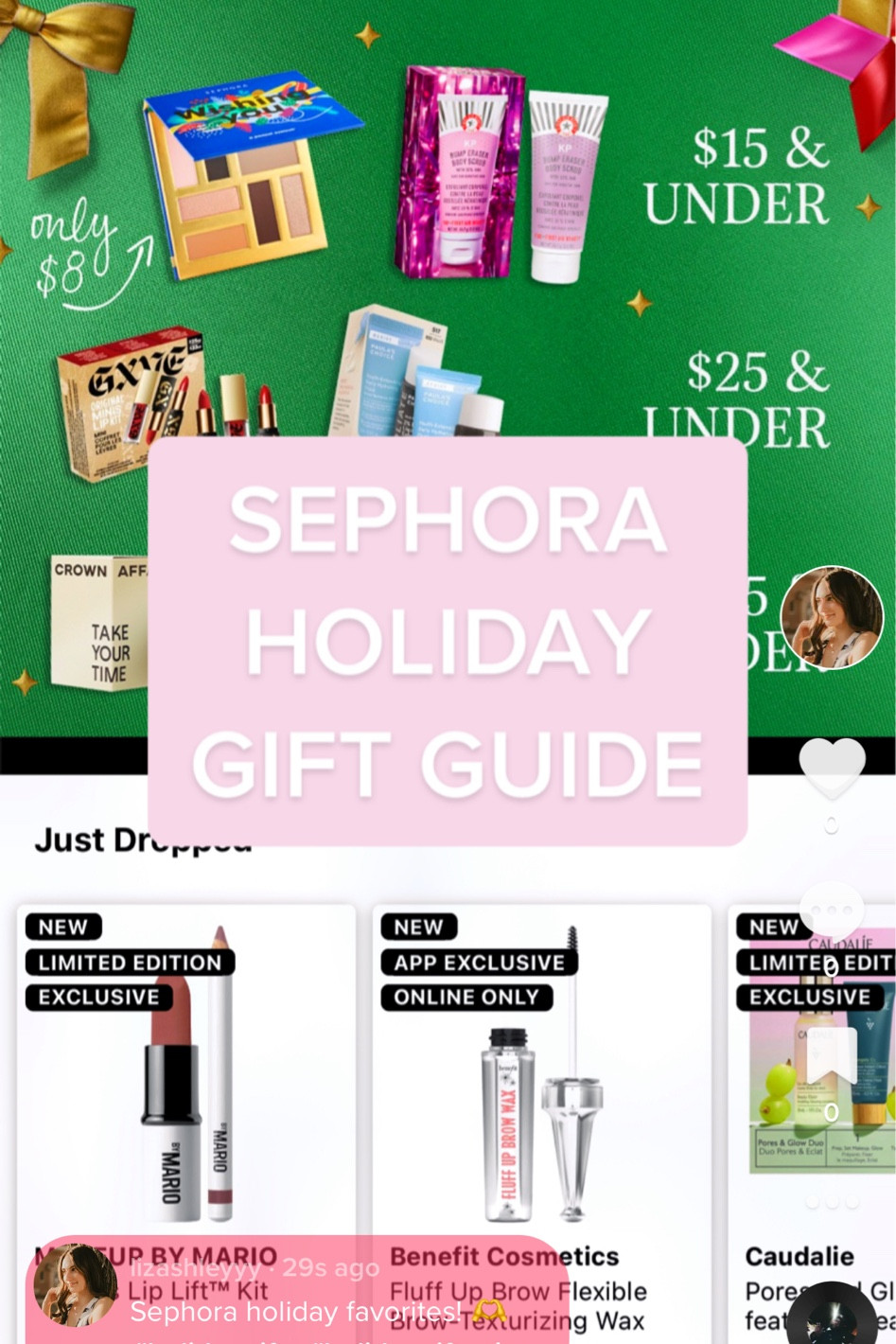 My Sephora holiday gift guide! 

#LTKSeasonal #LTKGiftGuide #LTKHoliday