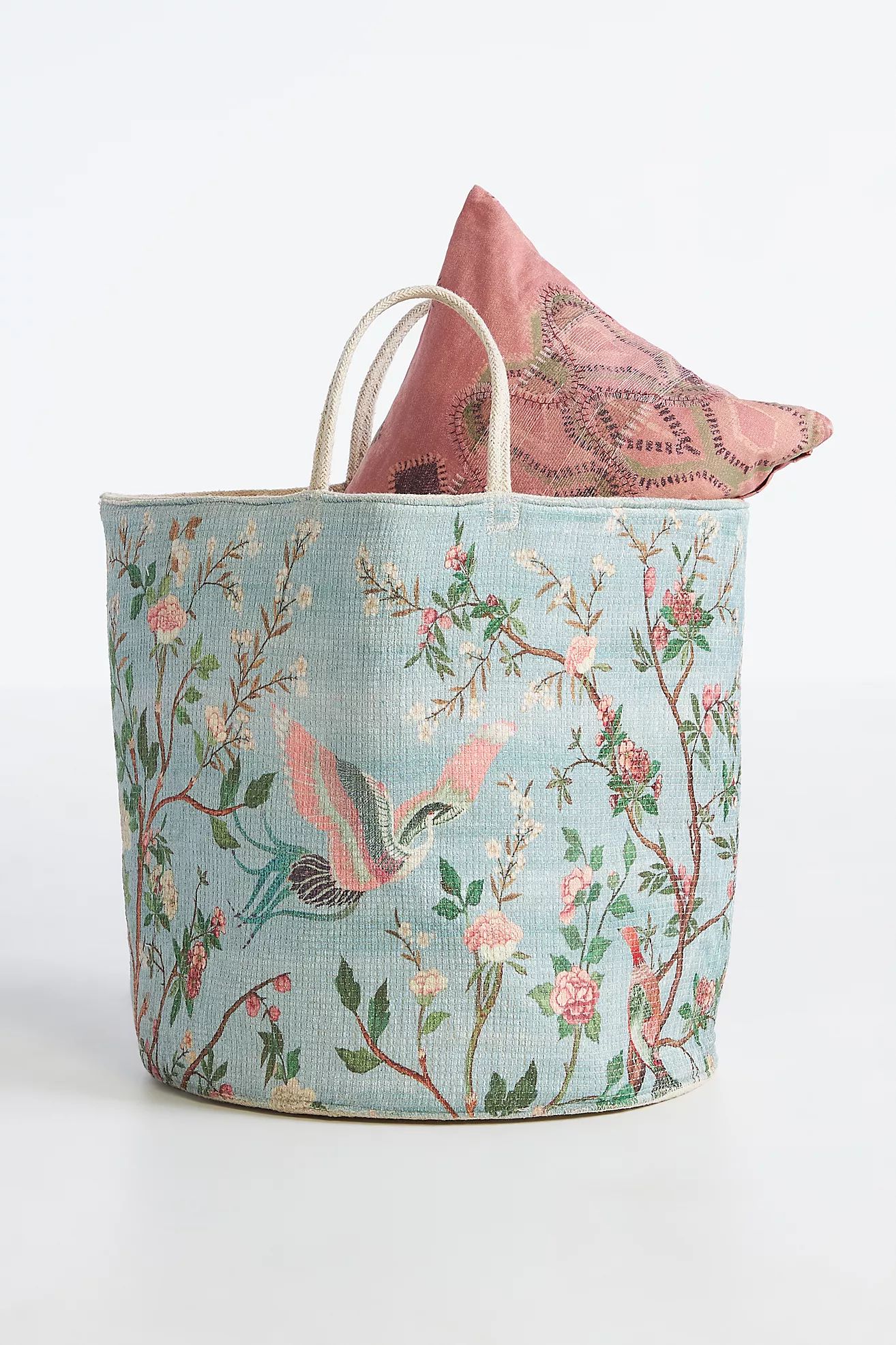 Havenview Printed Basket | Anthropologie (US)