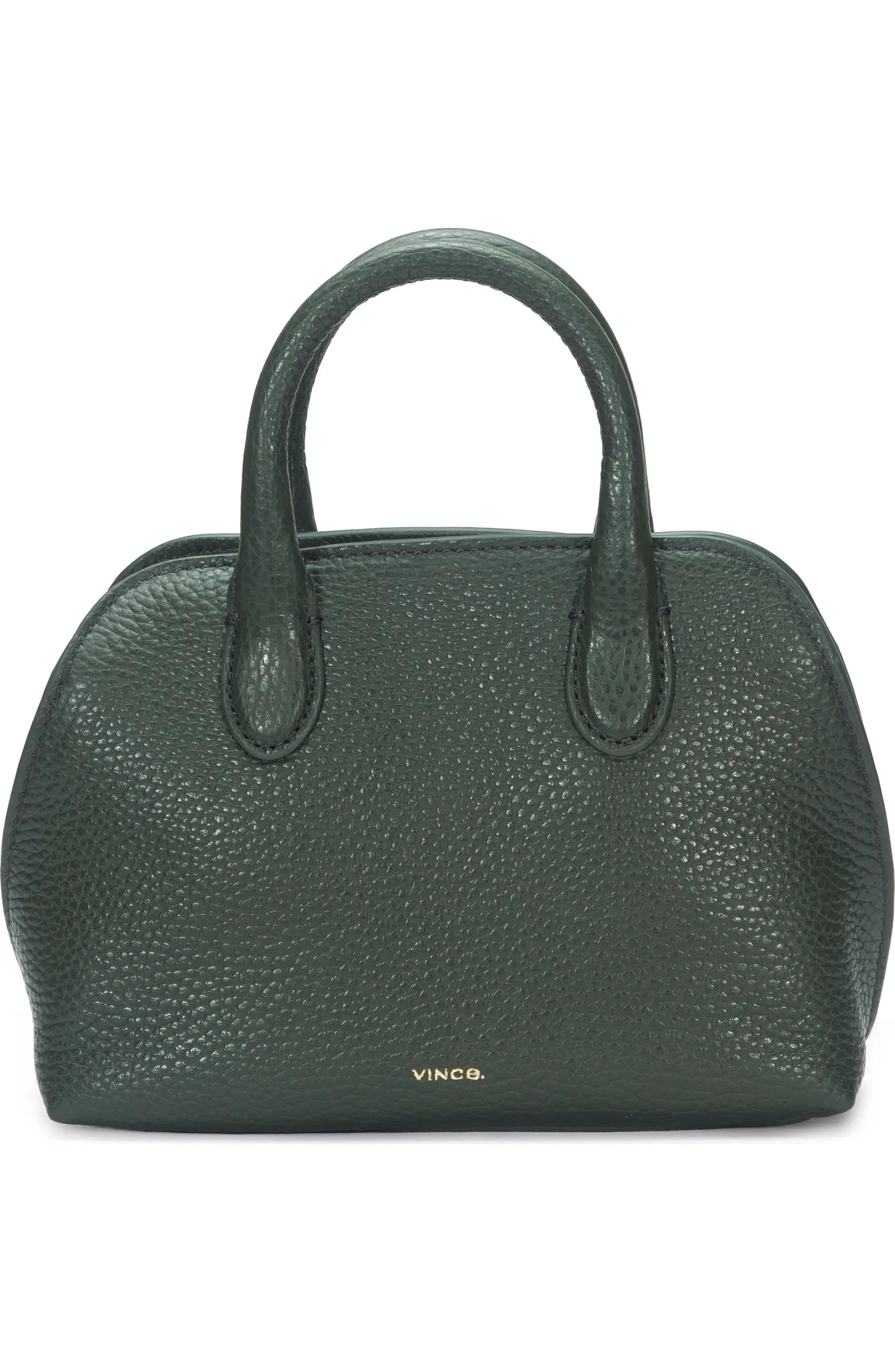 Mini Delphine Pebble Leather Top Handle Bag | Nordstrom