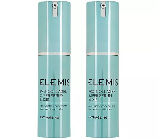 ELEMIS Pro-Collagen Super Serum Elixir 0.5-oz Duo - QVC.com | QVC