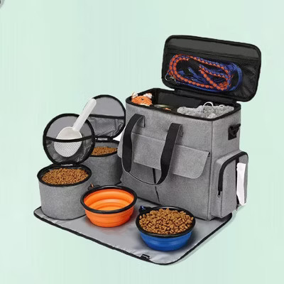 Dog Travel Bag, Weekend Pet Travel Set for Dog and Cat, Airline Approved Tote Organizer with Multi-Function Pockets | Target