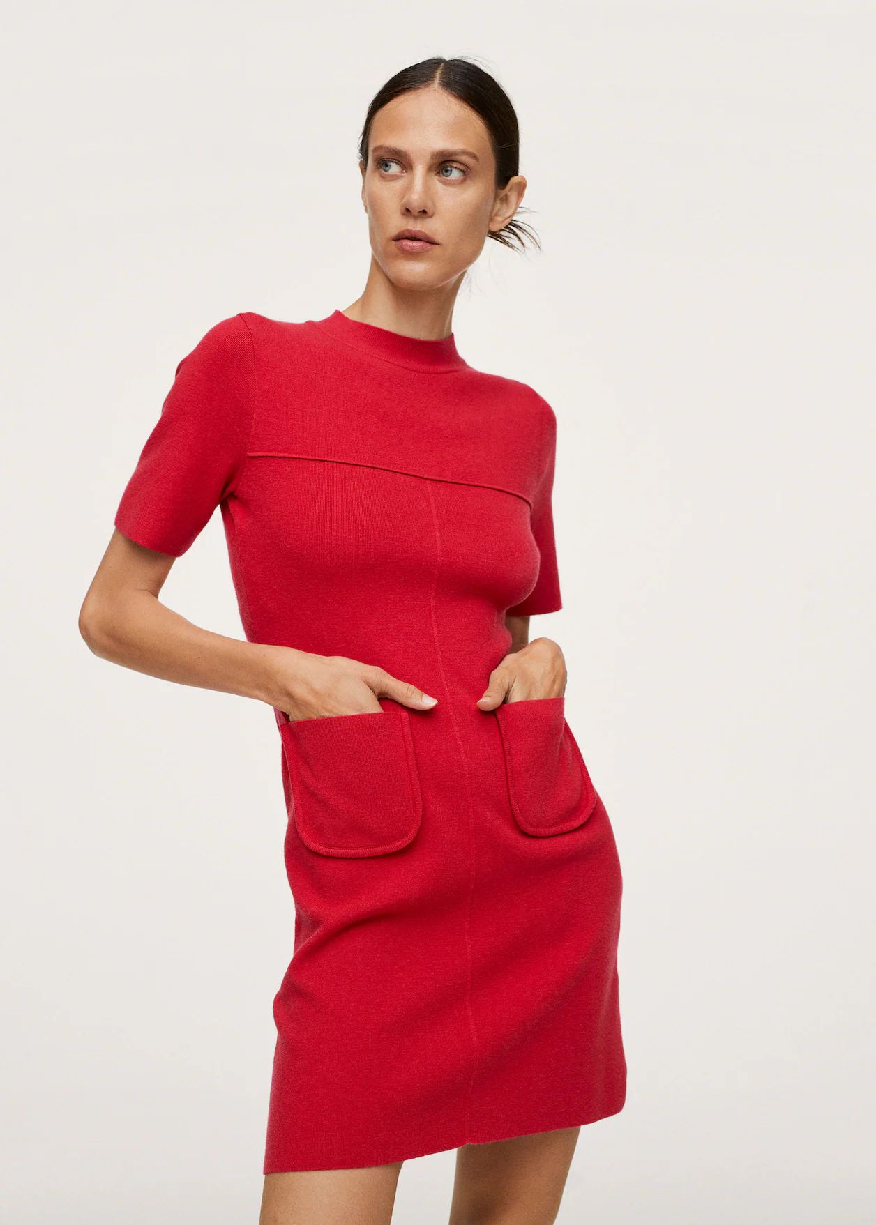 Pockets knit dress | MANGO (US)
