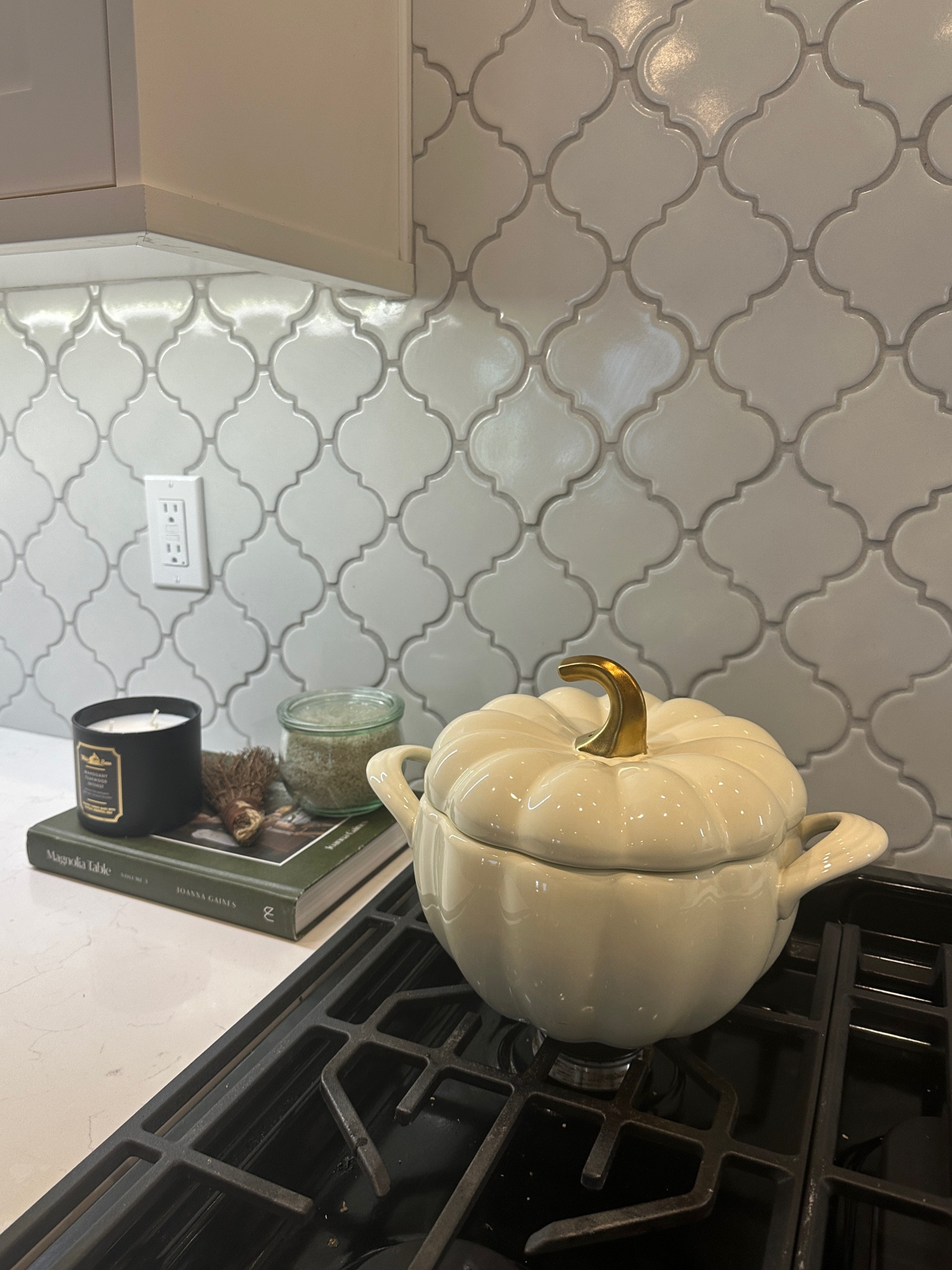 Cozy fall stovetop 🤎🍁🍂 the pumpkin pot is under $35! 

#LTKFindsUnder50 #LTKHalloween #LTKSeasonal